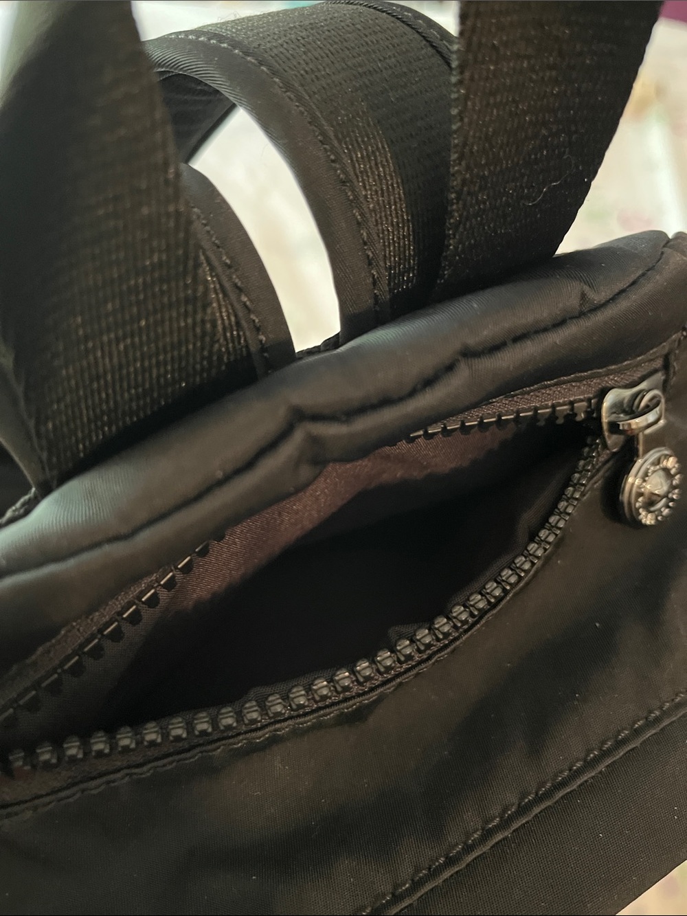 Kipling City Pack Backpack with Silver Hardware and signature Monkey Keychain - Picture 8 of 14